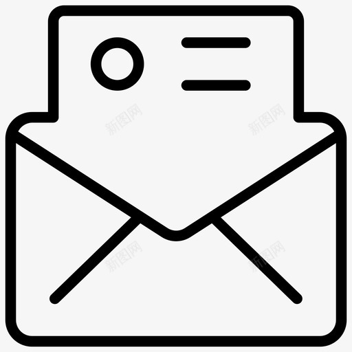 电子邮件信件搜索引擎优化svg_新图网 https://ixintu.com 电子邮件 信件 搜索引擎 优化