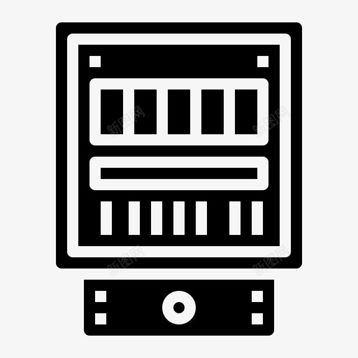 电表电发电机svg_新图网 https://ixintu.com 电表 发电机 技术 电工