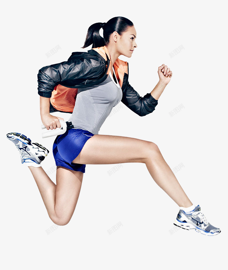 健身美女跑步运动png免抠素材_新图网 https://ixintu.com 健身 美女 跑步 运动