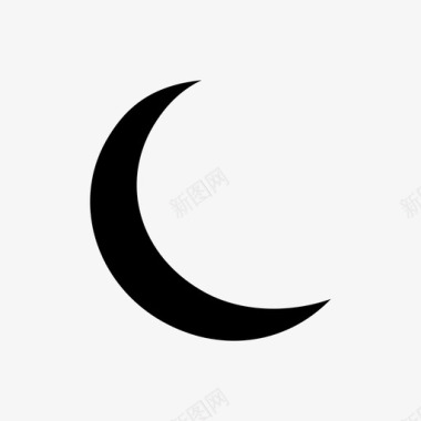 月亮伊斯兰教穆斯林图标
