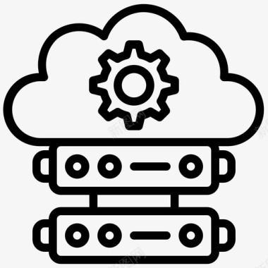 云服务器web和seo图标
