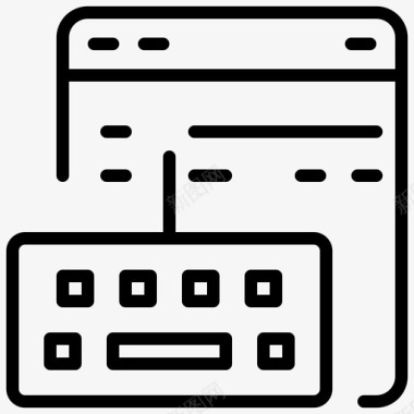编码开发网页设计图标