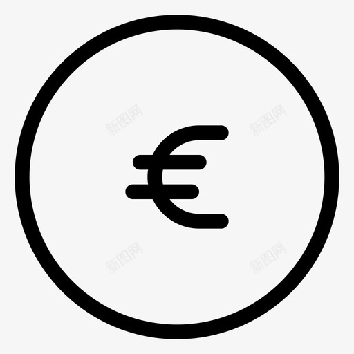 欧元货币外汇svg_新图网 https://ixintu.com 货币 欧元 外汇 贸易 主要