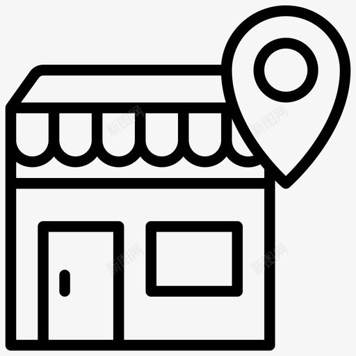 市场定位地图和导航svg_新图网 https://ixintu.com 市场 定位 地图 导航