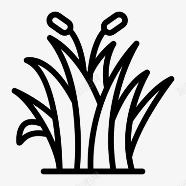 草植物花图标