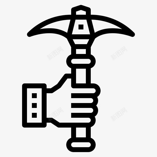 武器斧头手svg_新图网 https://ixintu.com 武器 斧头 战争
