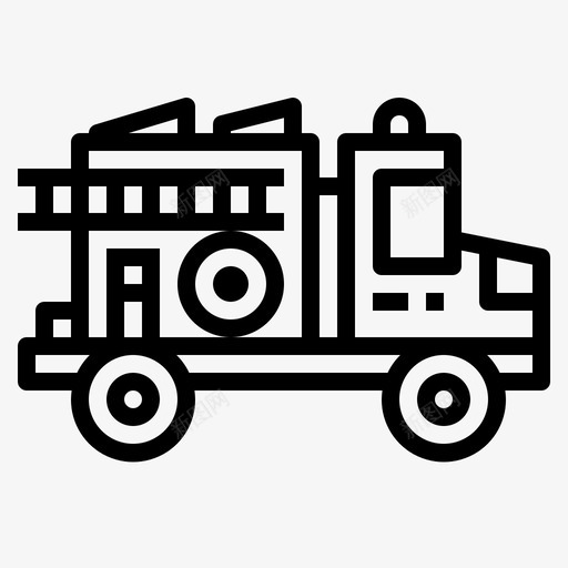 消防车汽车急救车svg_新图网 https://ixintu.com 消防车 汽车 急救车