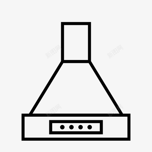 通风柜厨师烹饪svg_新图网 https://ixintu.com 通风 烹饪 厨师 厨房 厨房设备
