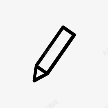 钢笔铅笔文字图标