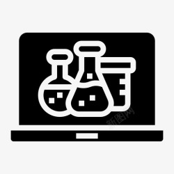 电脑化笔记本电脑化学教育高清图片