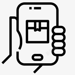 小程序icon发货应用程序目的地物流高清图片