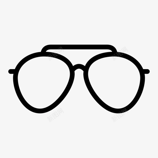 飞行员眼镜墨镜眼镜svg_新图网 https://ixintu.com 眼镜 飞行员 墨镜 太阳镜