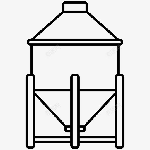 收获仓库农田粮食svg_新图网 https://ixintu.com 收获 仓库 农田 粮食 筒仓 农业 农业生产 生产线