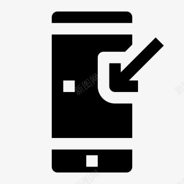 智能手机通话电话接入图标