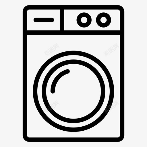 洗衣机自动化清洁svg_新图网 https://ixintu.com 洗衣机 自动化 清洁 洗衣