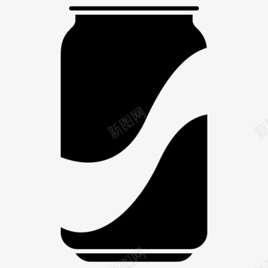 可乐饮料罐头图标