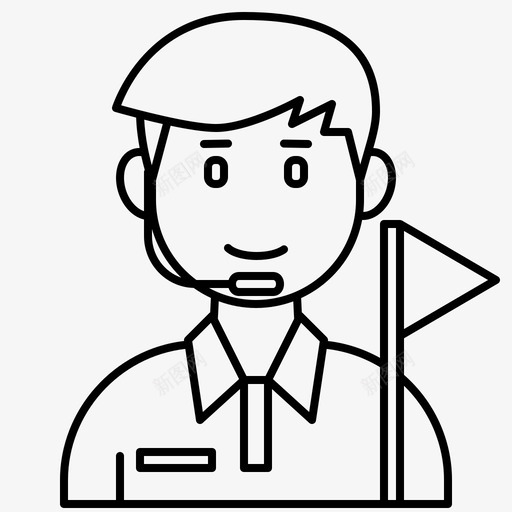 游客导游领导svg_新图网 https://ixintu.com 职业 游客 导游 领导 旅行者 男性 业行