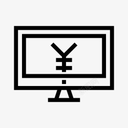 收益金钱电脑日元电脑钱高清图片
