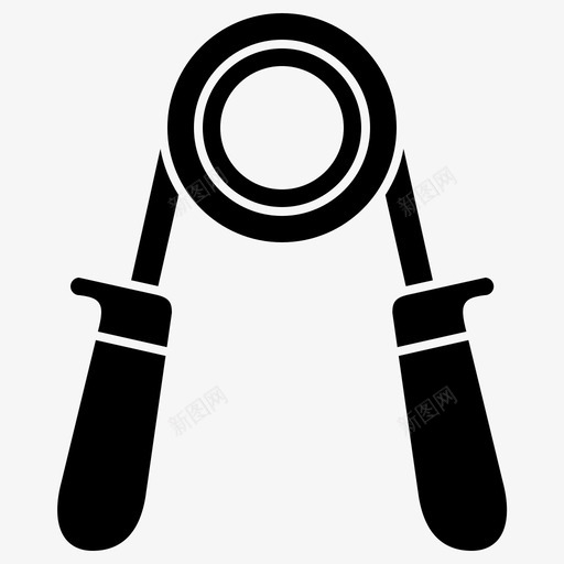 夹持器设备运动svg_新图网 https://ixintu.com 健身 夹持 设备 运动 身手 雕文