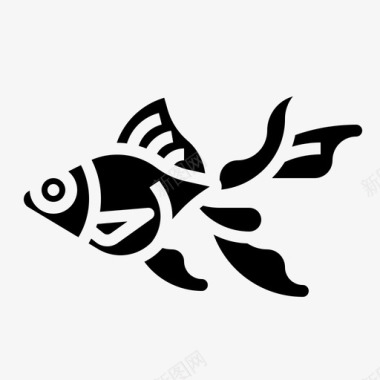 金鱼动物中国图标