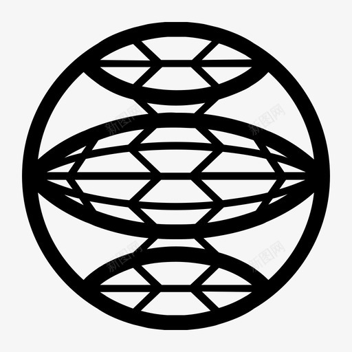 装饰元素蜜蜂圆圈svg_新图网 https://ixintu.com 装饰 元素 蜜蜂 圆圈 图标