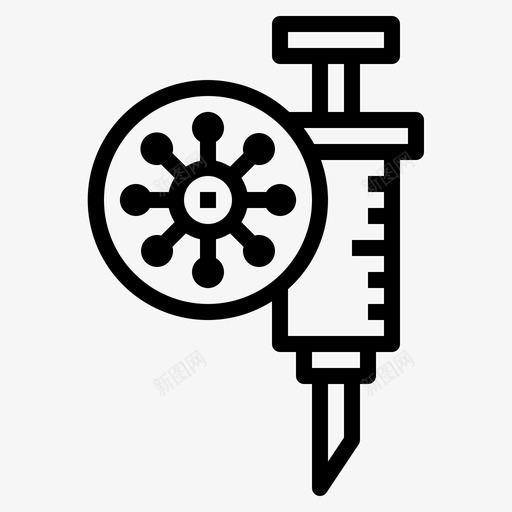 疫苗冠状病毒冠状病毒19svg_新图网 https://ixintu.com 病毒 冠状 疫苗 药物 糖浆