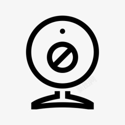 教育的图标关闭网络摄像头摄像头静音高清图片