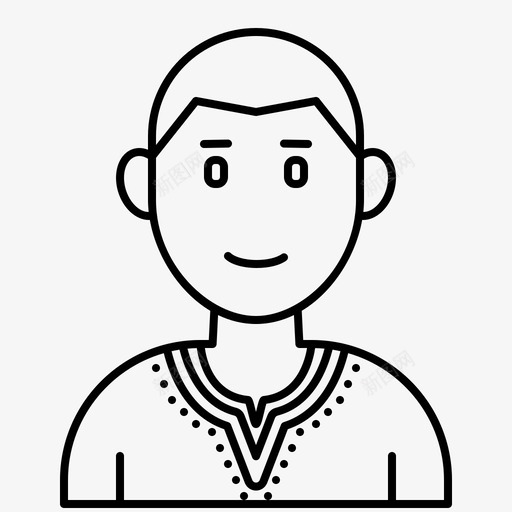 男性角色非洲埃塞俄比亚svg_新图网 https://ixintu.com 男性 角色 埃塞俄比亚 非洲 民族