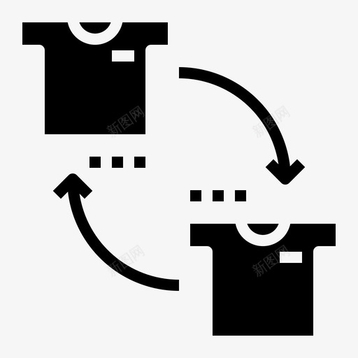 球衣更换旋转svg_新图网 https://ixintu.com 球衣 更换 旋转 足球 实心