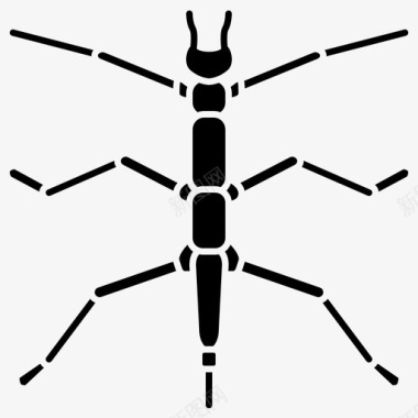 蓟马虫子昆虫图标