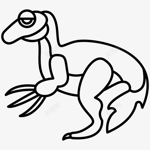 恐龙肉食性白垩纪svg_新图网 https://ixintu.com 恐龙 肉食性 白垩纪 兽脚类 兽尾 龙恐龙
