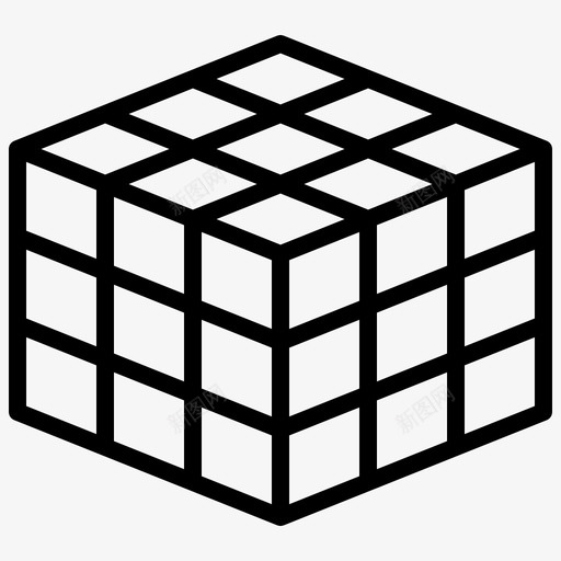 魔方活动游戏svg_新图网 https://ixintu.com 魔方 活动 游戏 方块