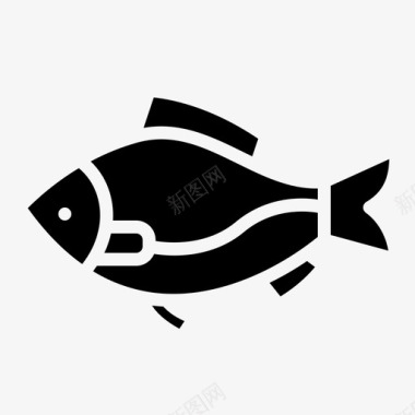鱼动物野生动物图标