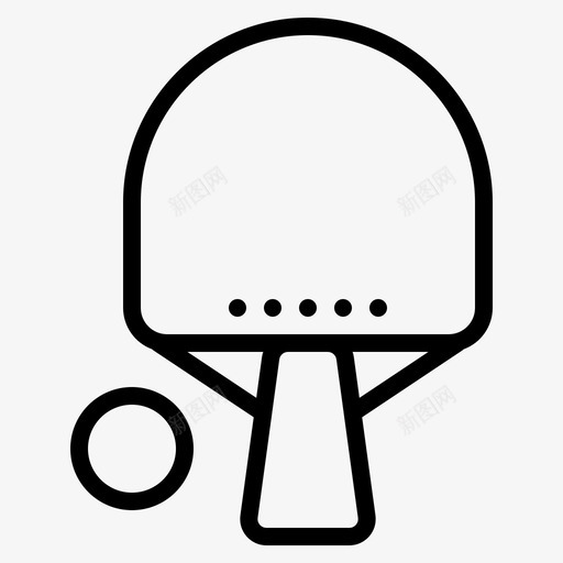 乒乓球活动比赛svg_新图网 https://ixintu.com 乒乓球 活动 比赛 运动