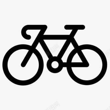 自行车比赛运动概述最佳爱好图标