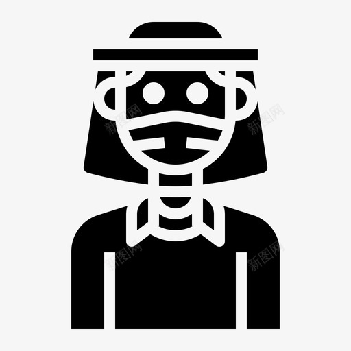 头像男人面具svg_新图网 https://ixintu.com 头像 像男人 面具 胡子 旧的 面罩