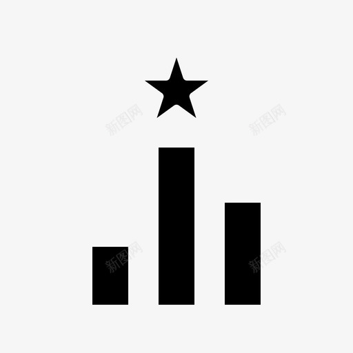 尖的排名标志评级星svg_新图网 https://ixintu.com 排名 标志 评级 星星型 商业 符号