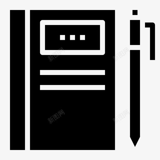 笔记本铅笔知识扎实svg_新图网 https://ixintu.com 笔记本 铅笔 知识 扎实