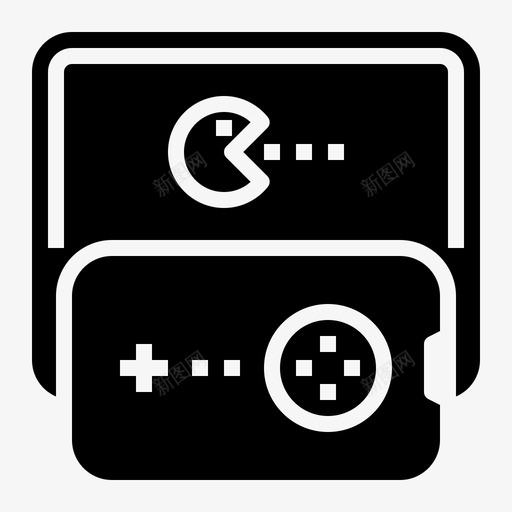 游戏玩家应用程序控件svg_新图网 https://ixintu.com 应用程序 智能 手机 游戏 玩家 控件 游戏机
