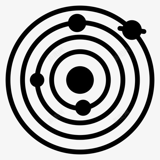 天文学星系行星svg_新图网 https://ixintu.com 天文学 星系 行星 空间 宇宙空间 符号