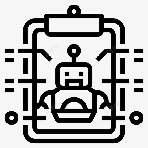 剪贴板人工智能文档svg_新图网 https://ixintu.com 剪贴板 人工智能 文档 工程 草图 机器人 轮廓