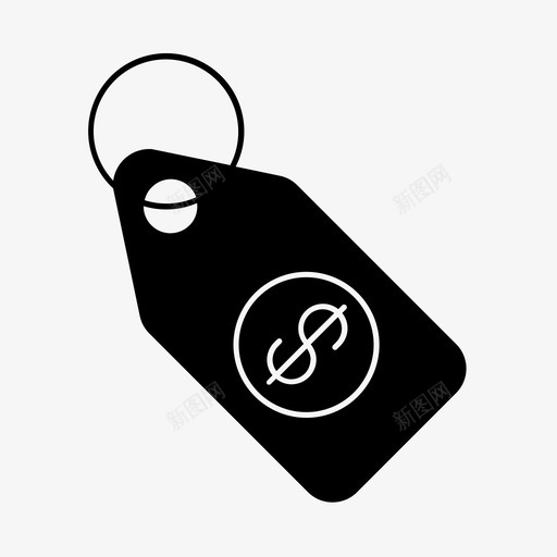 价格标签业务财务svg_新图网 https://ixintu.com 价格 标签 财务 业务 资金 图标