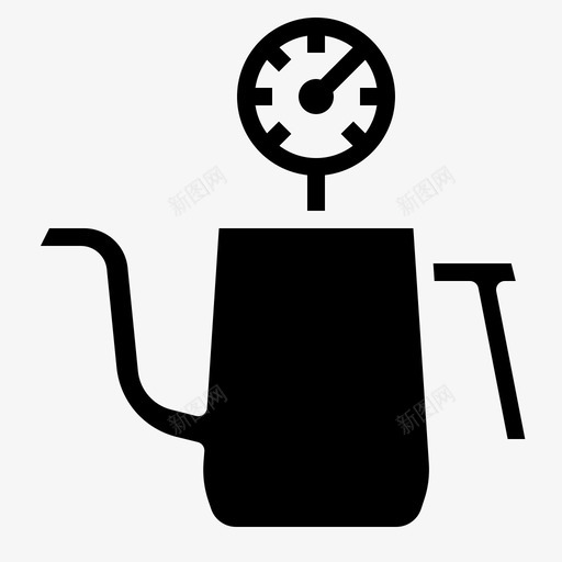 温度计咖啡咖啡壶svg_新图网 https://ixintu.com 温度计 咖啡 咖啡壶 咖啡店 固体