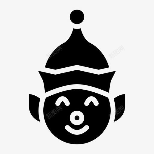 精灵庆祝圣诞节svg_新图网 https://ixintu.com 圣诞节 精灵 庆祝 神圣