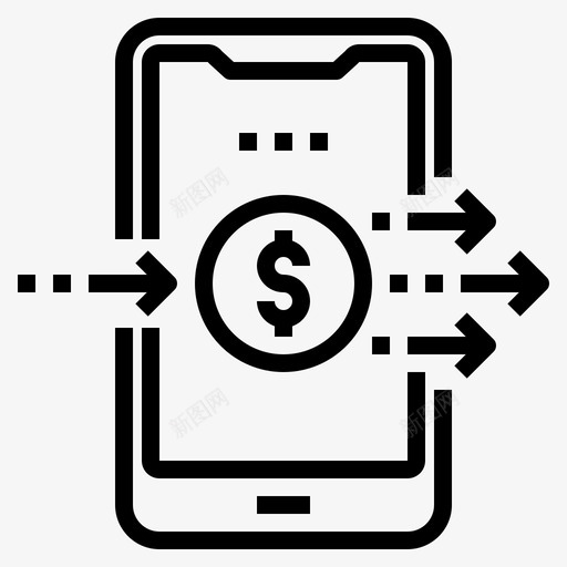 资金转移支付智能手机svg_新图网 https://ixintu.com 资金 支付 转移 转移支付 智能 手机 支付方 方式 概述
