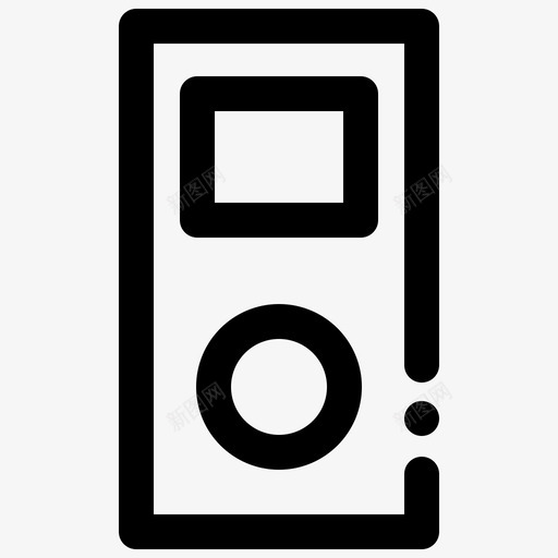 ipodnano苹果音乐svg_新图网 https://ixintu.com 苹果 音乐 播放器 产品系列