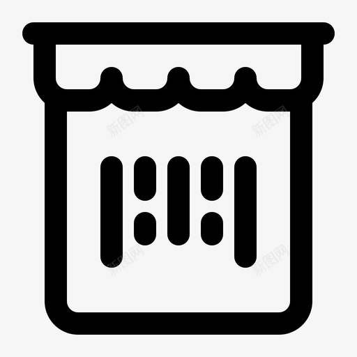 条形码电子商务在线svg_新图网 https://ixintu.com 条形码 电子商务 在线 扫描 购物 在线购物