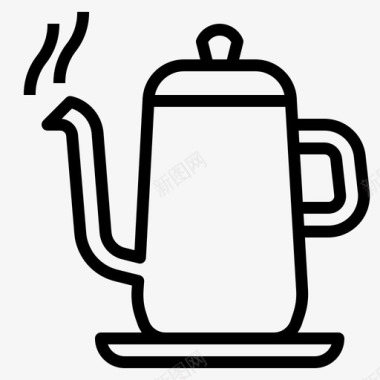 茶壶饮料热饮料图标