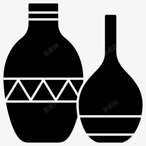 花瓶陶瓷装饰svg_新图网 https://ixintu.com 花瓶 陶瓷 装饰 花壶 家装 雕文