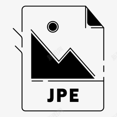 jpe扩展名格式图标